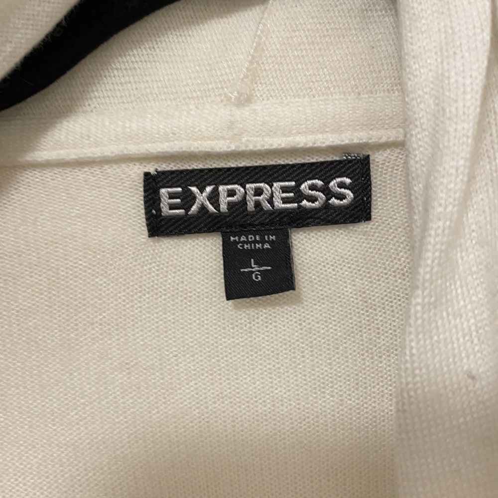 Cream colored Express sweater - Picture 3 of 4